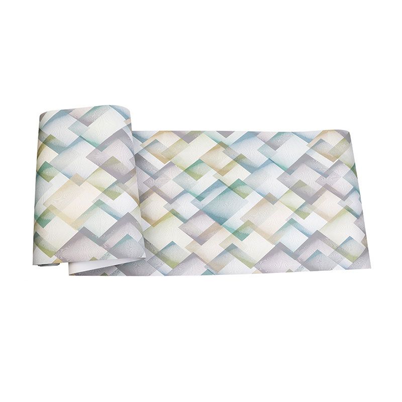 Water-Resistant Harlequin Wall Decor 57.1 sq ft. Minimalist Wallpaper for Girl's Bedroom