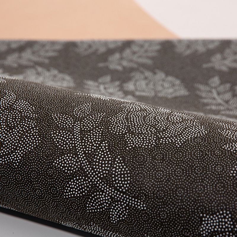 Aprikoseton Home Dekoration Teppich Einfachheit Farbblock gedruckter Fläche Teppich Polyester mit nicht rutscher Backing Teppich