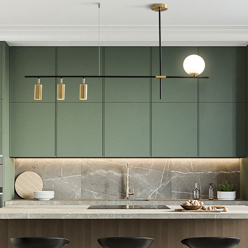 Modern Style Cylinder Hanging Pendant Lights Metal Ceiling Pendant Lights