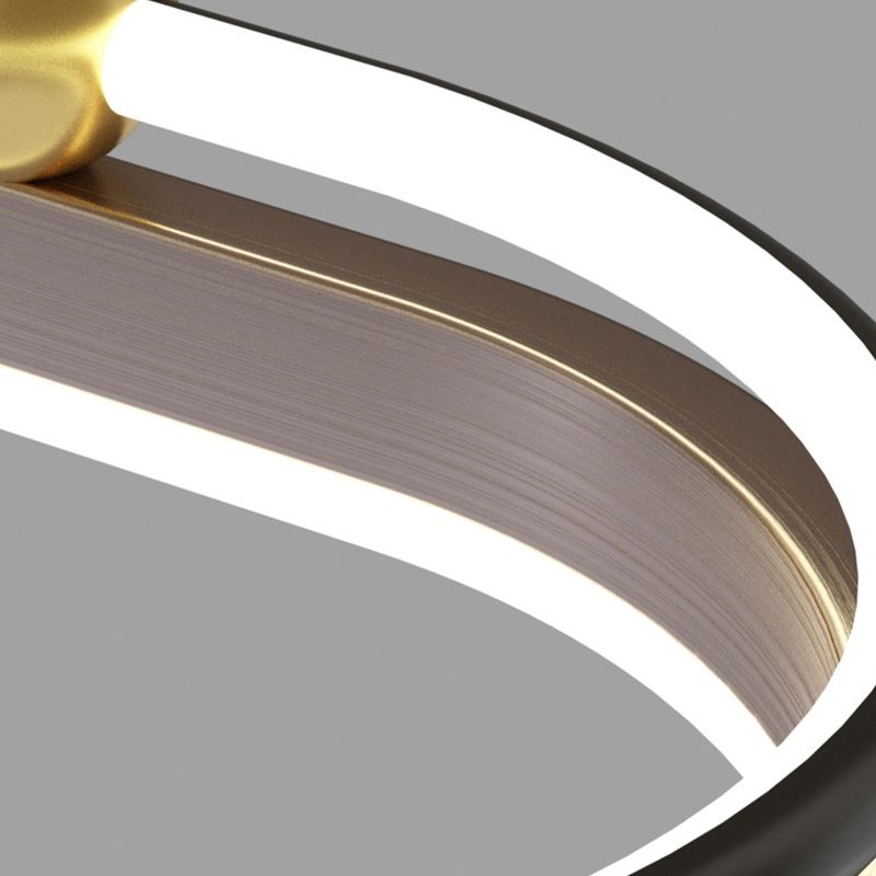 Geometric Contemporary Simple Island Light Acrylic Shade Hanging Light for Dining Room