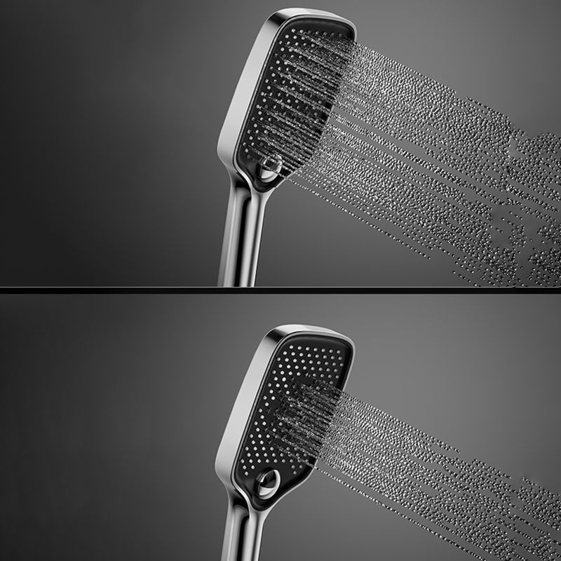 Modern Shower Faucet Brass Adjustable Shower Head Temperature Control Shower System