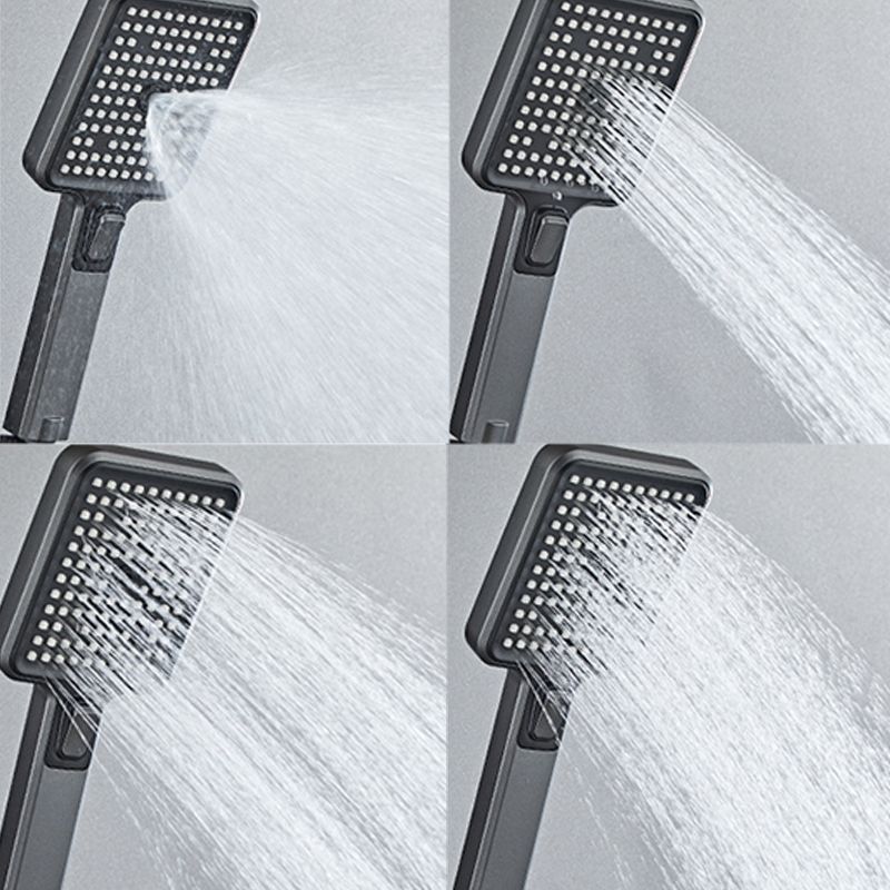 Contemporary Shower System Wall Mounted Shower System with Hand Shower