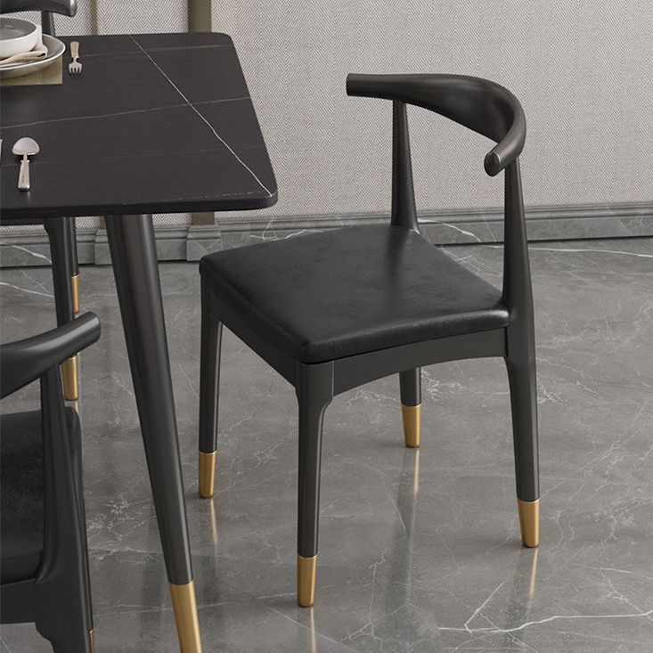 Modern 1/2/5/7 Pieces Dining Set Rectangle Stone Furniture for Home