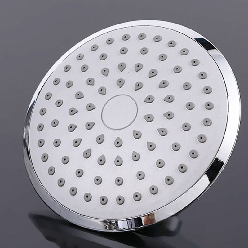 Round Shape Shower Head Modern Swivel Wall Mounted Fixed Shower Head