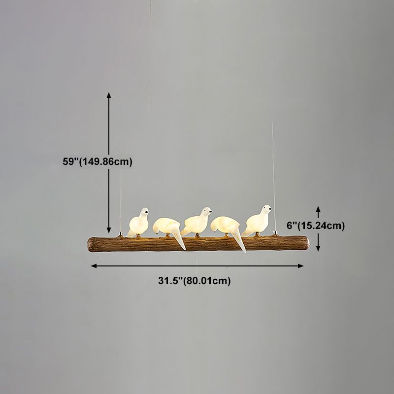 Luz colgante de lámpara moderna para el accesorio de iluminación de la isla múltiple para la mesa de comedor