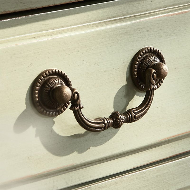 Victorian MakeupTable Stool Set with Mirror and Drawers for Bedroom