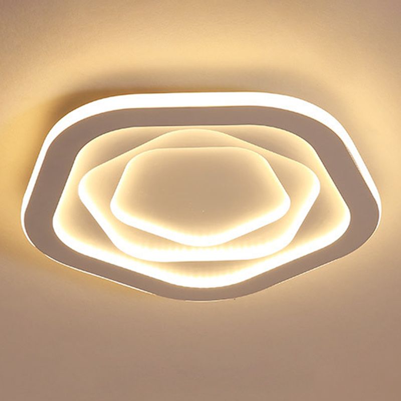 Acryl bloem inbouw plafondarmatuur moderne stijl LED dichtbij plafond verlichtingsarmatuur