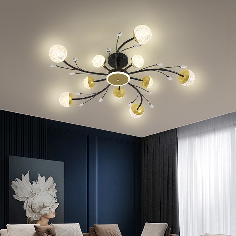 Branch Shape Flush Mount Ceiling Light Modern Fixture Flush Mount Lamp for Dining Room