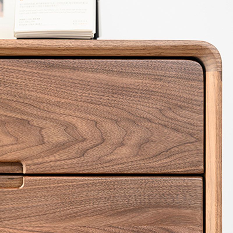 Modern Storage Chest Solid Wood Storage Chest Dresser with 5 Drawers