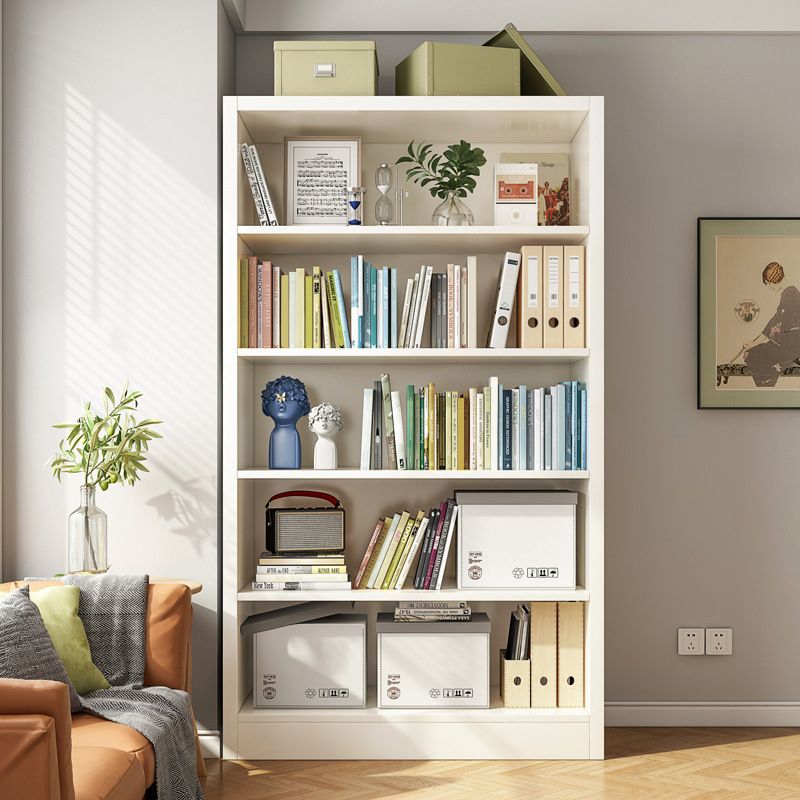 Scandinavian Shelf Bookcase Engineered Wood Bookcase for Office
