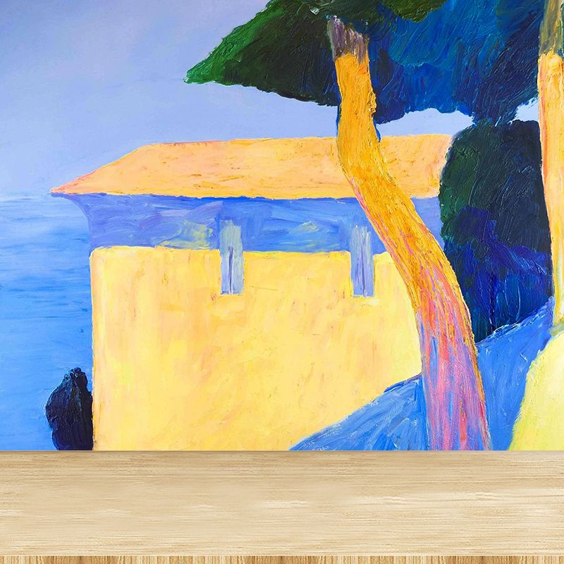 Décoration murale de chaumière, revêtement Mural d'art contemporain personnalisé pour la cuisine