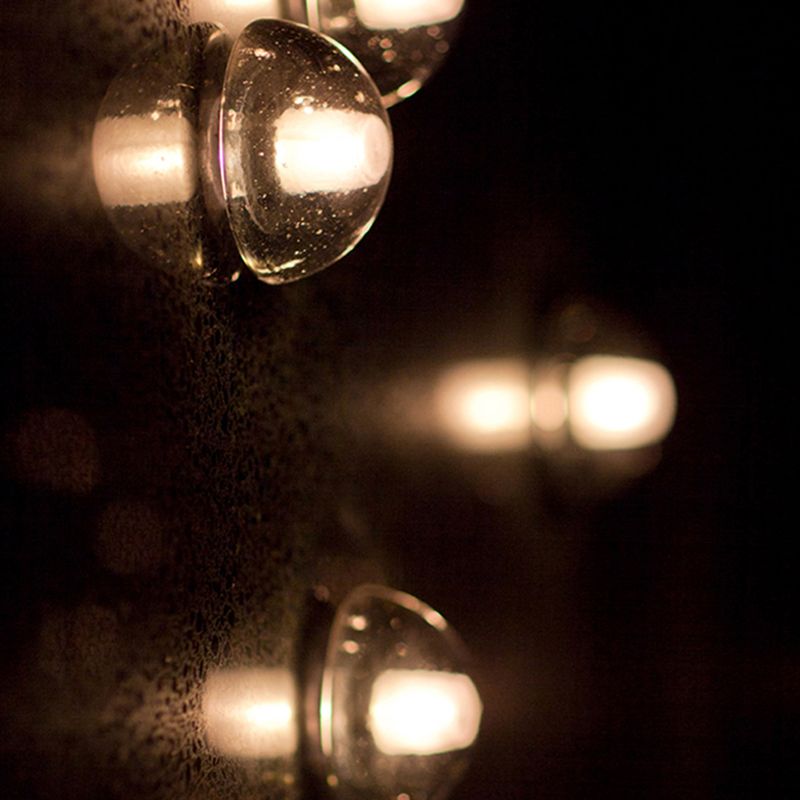 Simple Round Wall Sconce Waterproof LED Sconce Light Fixture for Courtyard