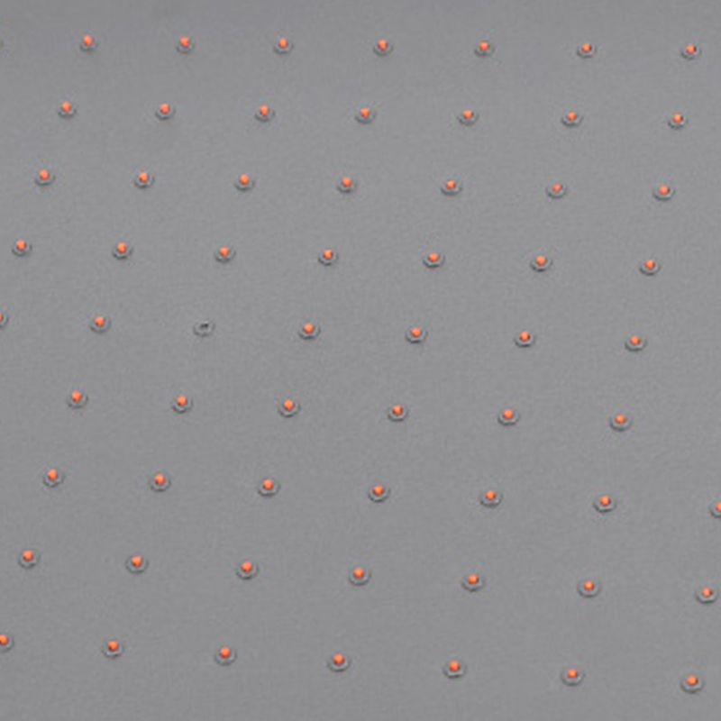 Rectangle Grey Shower Head Combo Standard Spray Pattern Showerhead