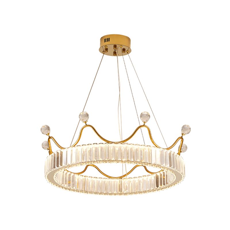 Camera da letto per bambini Luci a sospensione a sospensione Cristallo contemporaneo Lampade sospese