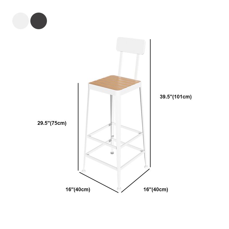 1/5 Pieces Faux Wood Bar Table Set with Metal Frame Industrial Rectangle Pub Table Set