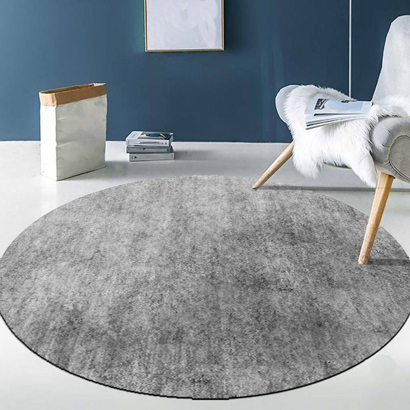 Modern Carpet Rustic Effect Area Rug Washable Polyester Anti-Slip Carpet for Home Decoration