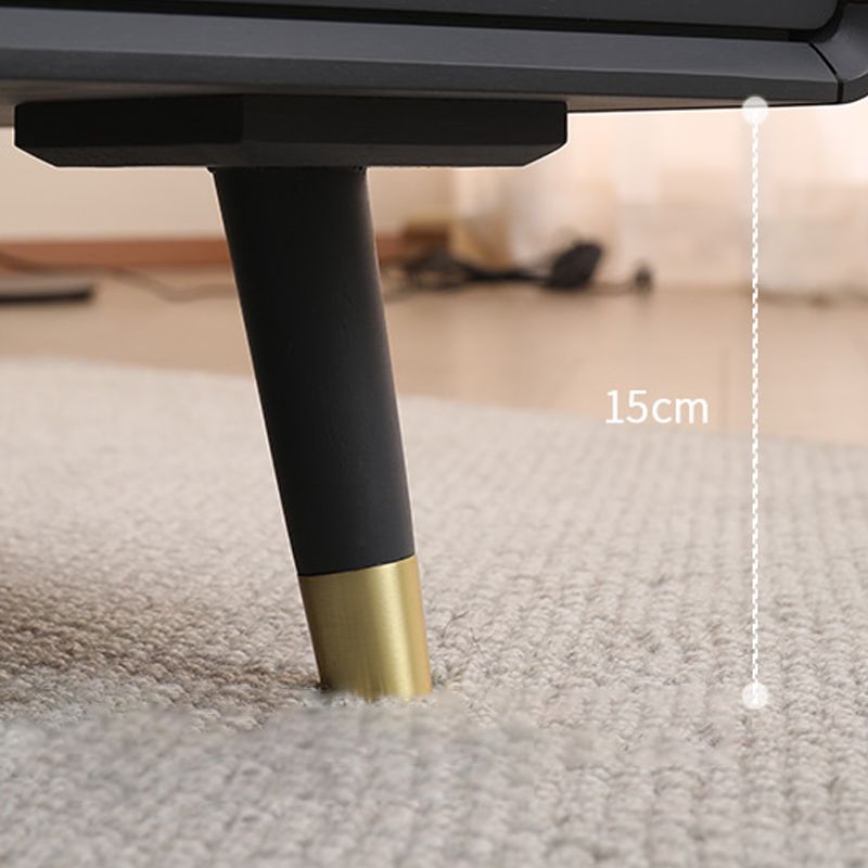 Solid Wood Rectangle Cocktail Table Modern No Distressing Single Coffee Table