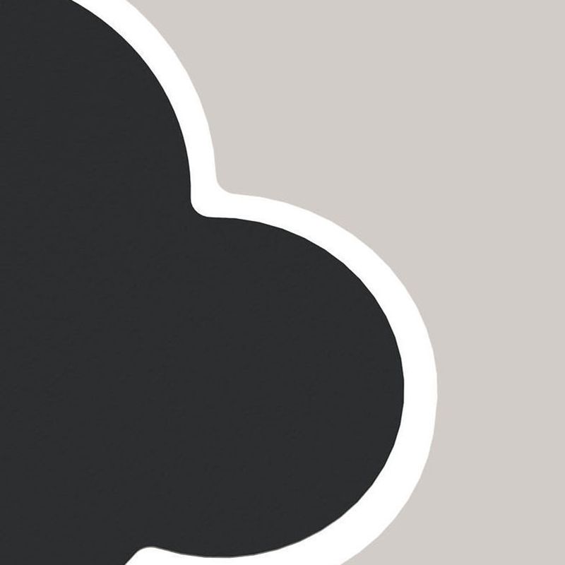 Forme unique en métal applique de murs de style enfant à 1 lumière