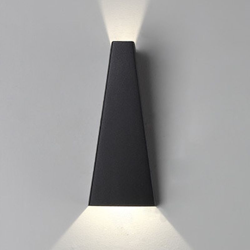 Éclairage mural en métal de forme géométrique moderne 2 lumières Éclairage mural