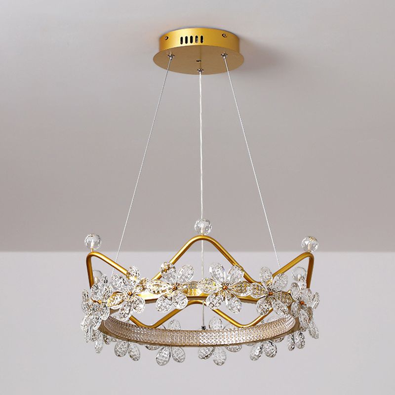 Ultra-moderne Kronleuchter-Leuchte-Kristall-Hang-Lampe mit hängenden Kabel für Schlafzimmer