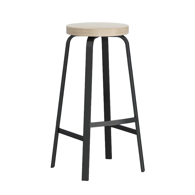 Modern Stackable Counter Height Stools Backless Bar Stools for Restaurant
