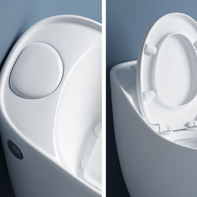 Modern Toilet Bowl All In One Floor Mounted Porcelain Flush Toilet