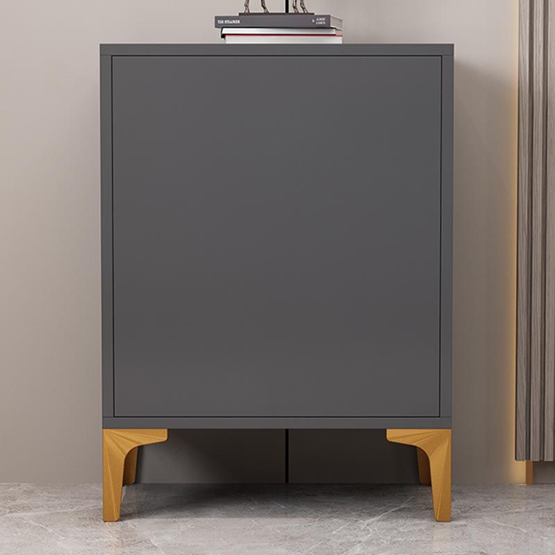 Glam Style Server Engineered Wood Sideboard with Door for Home Use