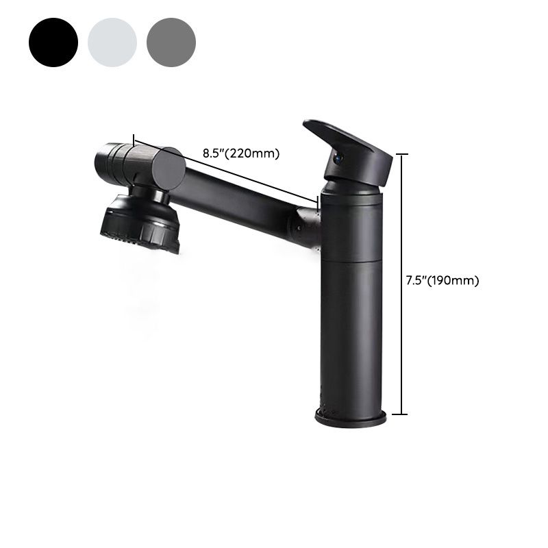 Rotary Sprinkler Pot Filler One Handle Desk-mounted Low Profile Filler