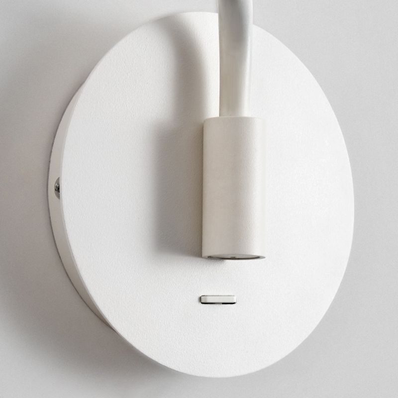 Nordic Style Metal Wall Light Swing Arm Wall Sconce for Bedroom