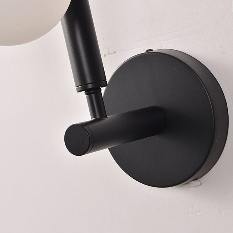 Modern Mirror Lamp Globe Glass Vanity Wall Light Fixture for Bathroom