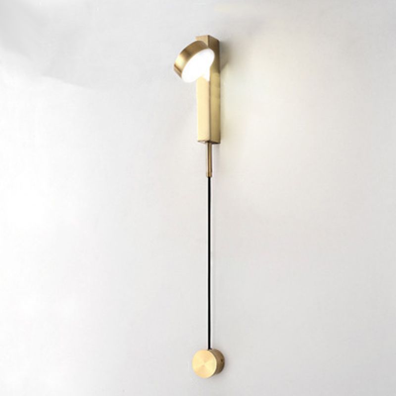 Linear Wall Mounted Lamp Postmodern Simplicity Acrylic Wall Mount Lamp for Living Room