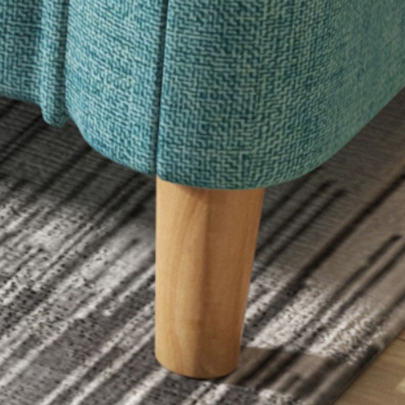 Nordic with Storage Fabric Living Room Square Arm Pillows Seating