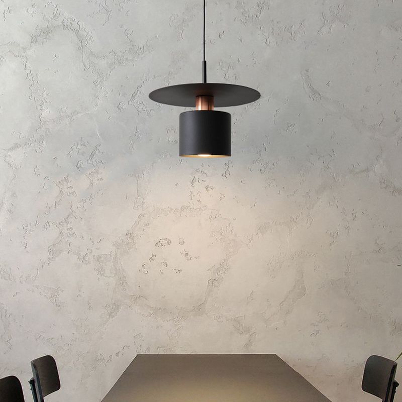 Moderne creatieve single hanger licht smeedijzeren hangende lamp voor eetkamer