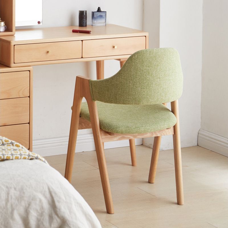 Kitchen Chairs Modern Solid Wood Armless Chairs for Dining Room