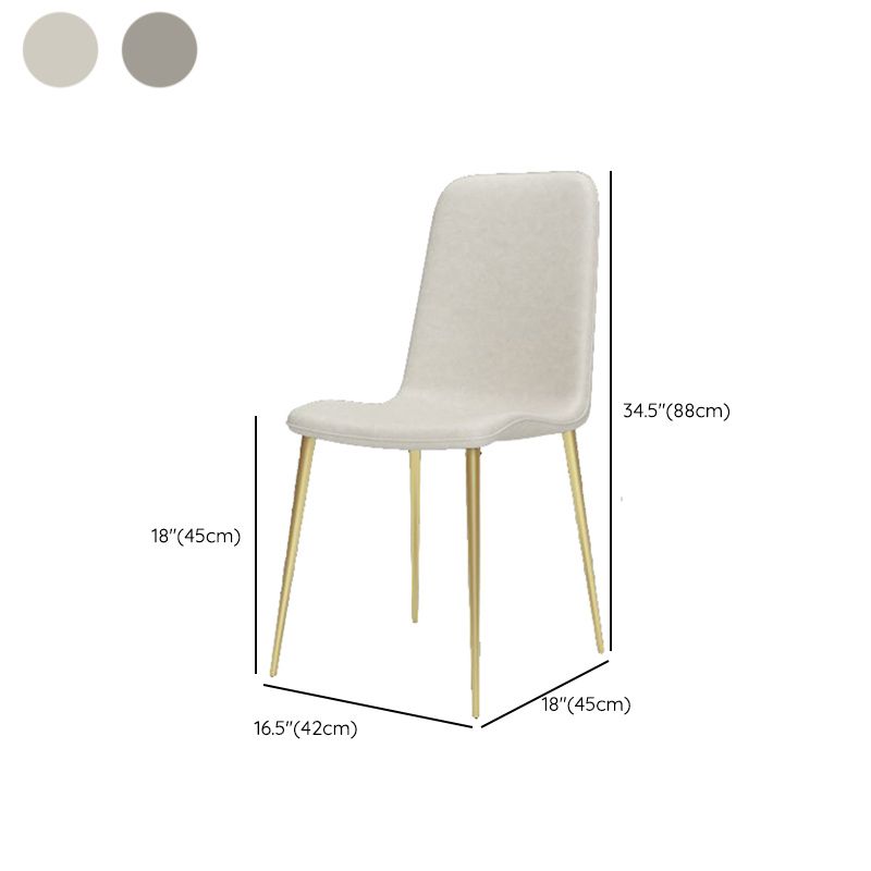 Glossy White Glam Dinette Table Set 1/2/5/7 Pieces Dining Set with Leather Chairs