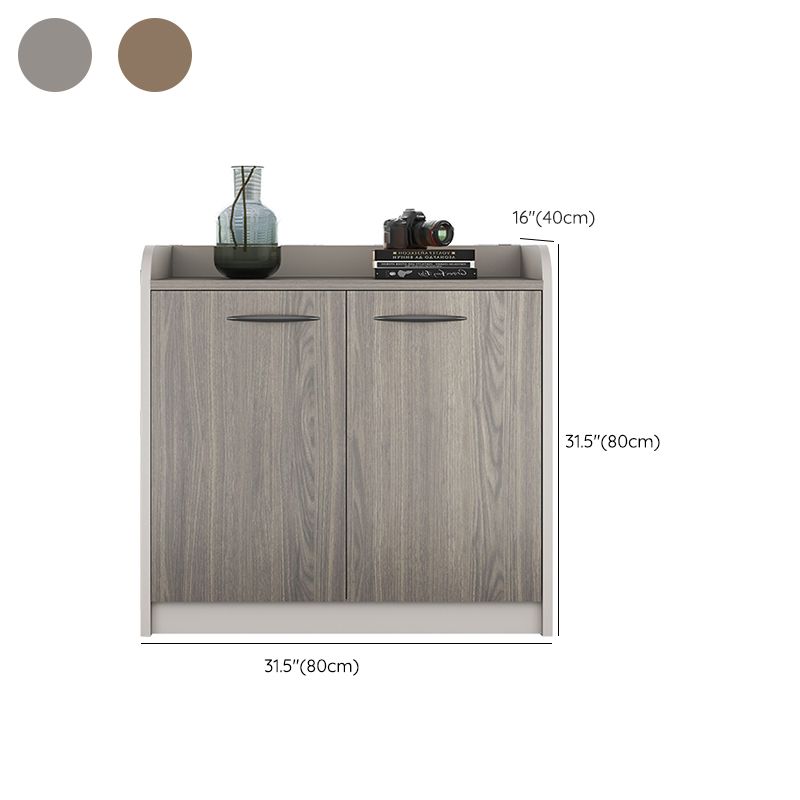 Medieval Modern Cabinet Steel Wooden Frame Storage File Cabinet