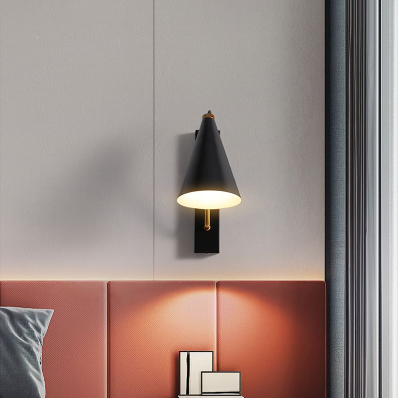 Application murale de la chambre Métal postmoderne 1 tête d'éclairage d'éclairage mural mural