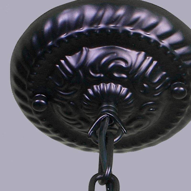 Zwarte multi -lichten hangende verlichtingsarmaturen moderne stijl gebogen metalen kroonluchter verlichting