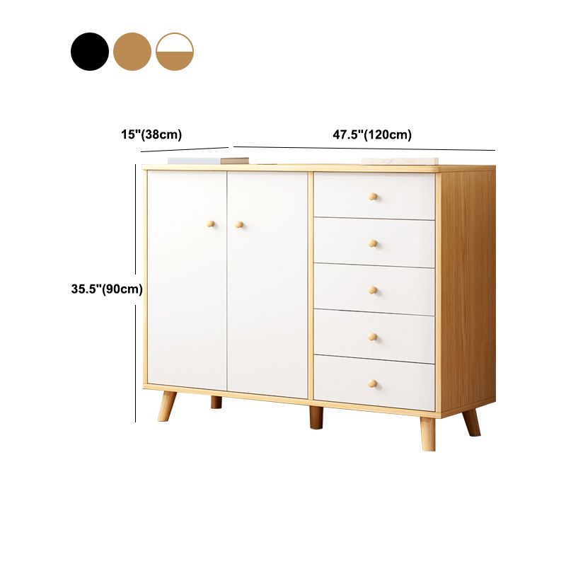 Contemporary Storage Chest Dresser Wooden Storage Chest for Bedroom