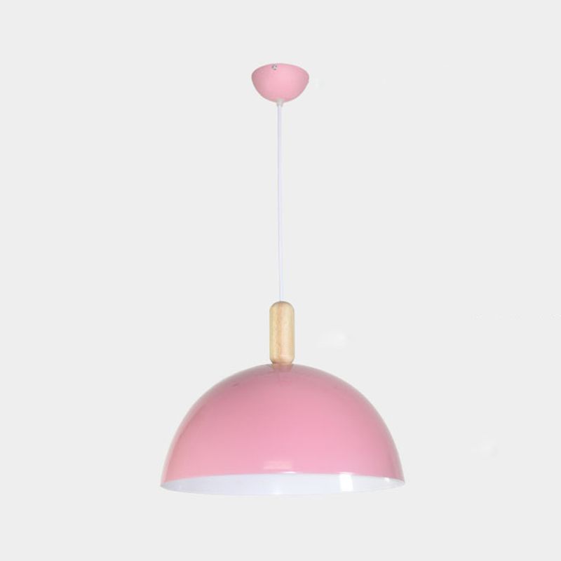 Kegelform hängende Beleuchtung moderner Metall 1 Licht Anhängerlampe für den Kindergarten