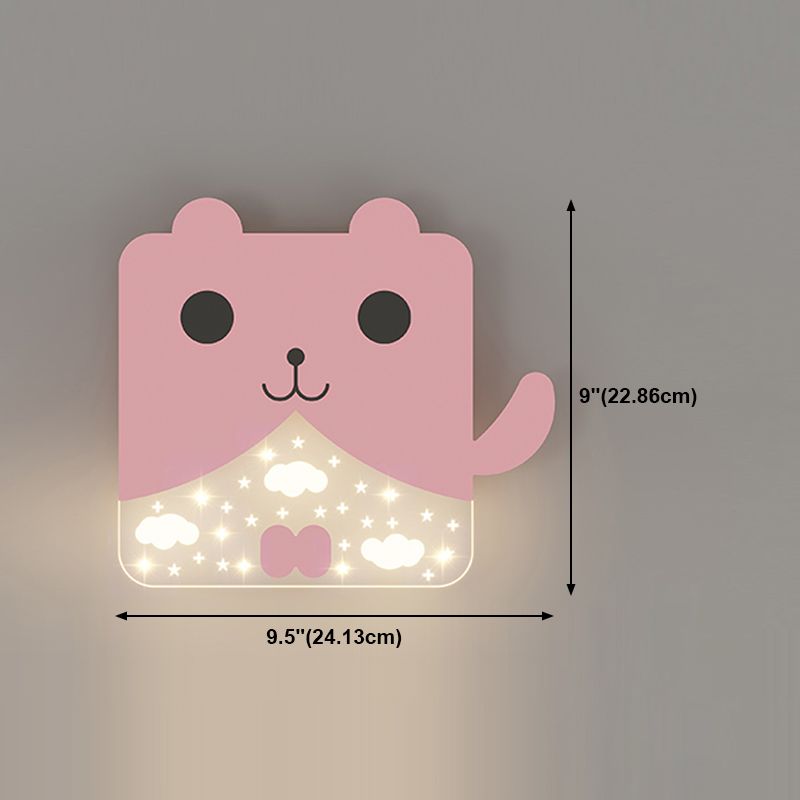 1 lumière d'éclairage mural géométrique