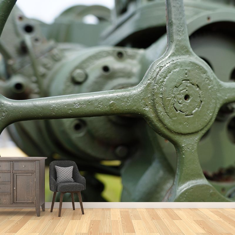 Industrial Style Metal Wall Mural Wallpaper Wall Art for Wall Decor