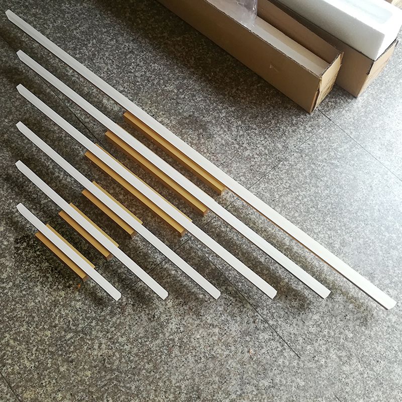 Modern Minimalist Style Rectangular Vanity Wall Light Fixtures 1 Light Wall Mounted Vanity Lights with Acrylic Shade