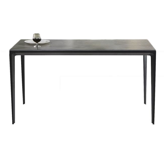 Industrial Standard Rectangle Dining Table Sintered Stone Top Dining Table for Kitchen