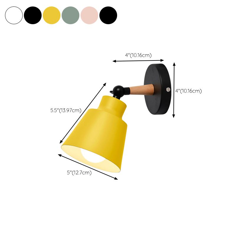 Modern Style Colorful Wall Lamp Creative Wall Light Sconce for Bedroom