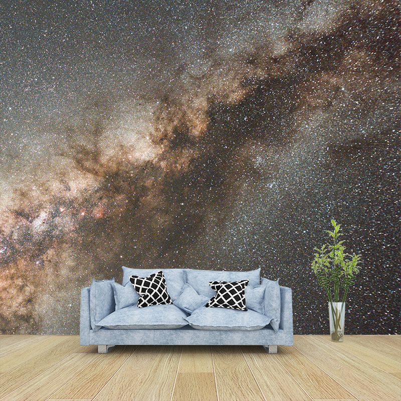 Universe Resistant Mural Wallpaper Environment Friendly Sleeping Room Wall Mural