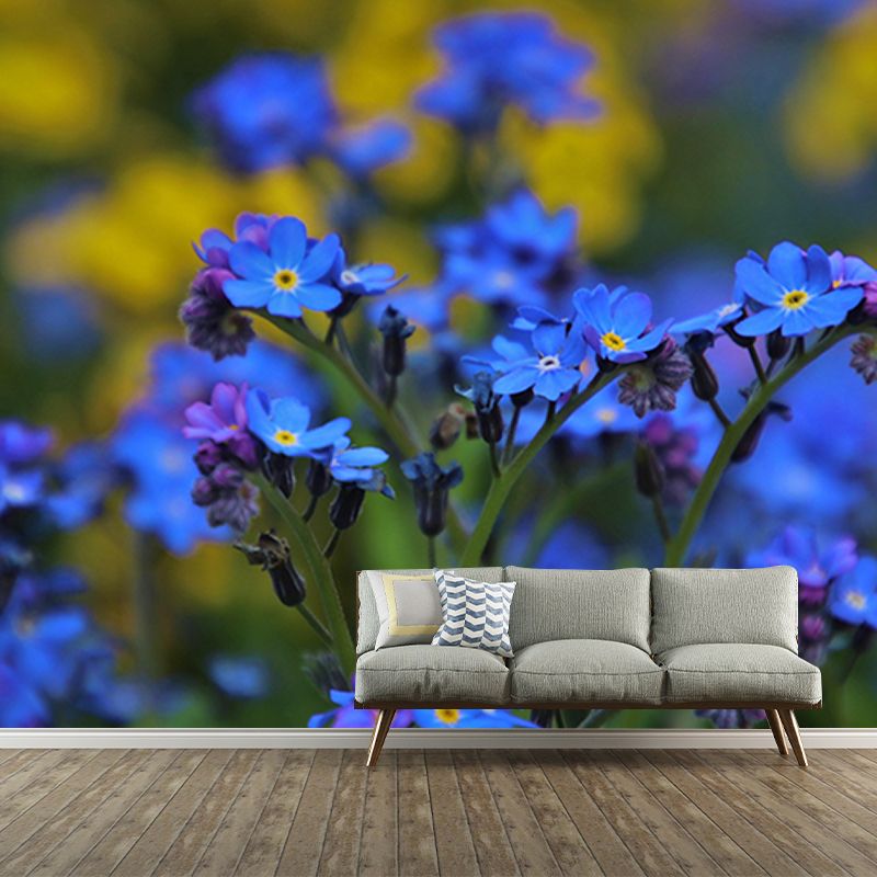 Eco-friendly Wall Mural Blossom Photography Living Room Mural Wallpaper