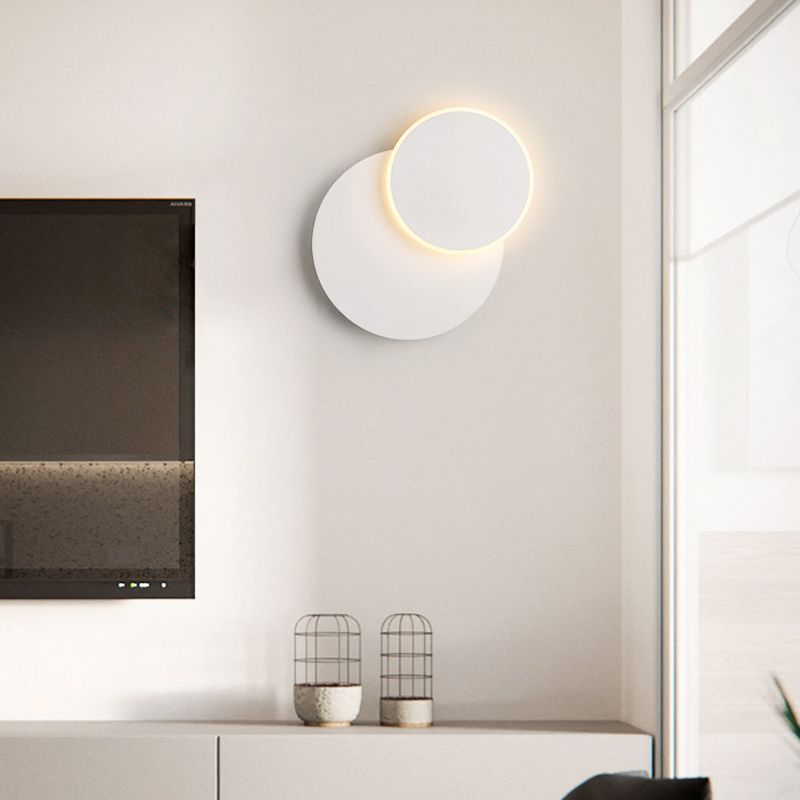 Stile semplice pannello sottile parete luco legno in legno acrilico salvezza salvezza luce per cucina corridoio