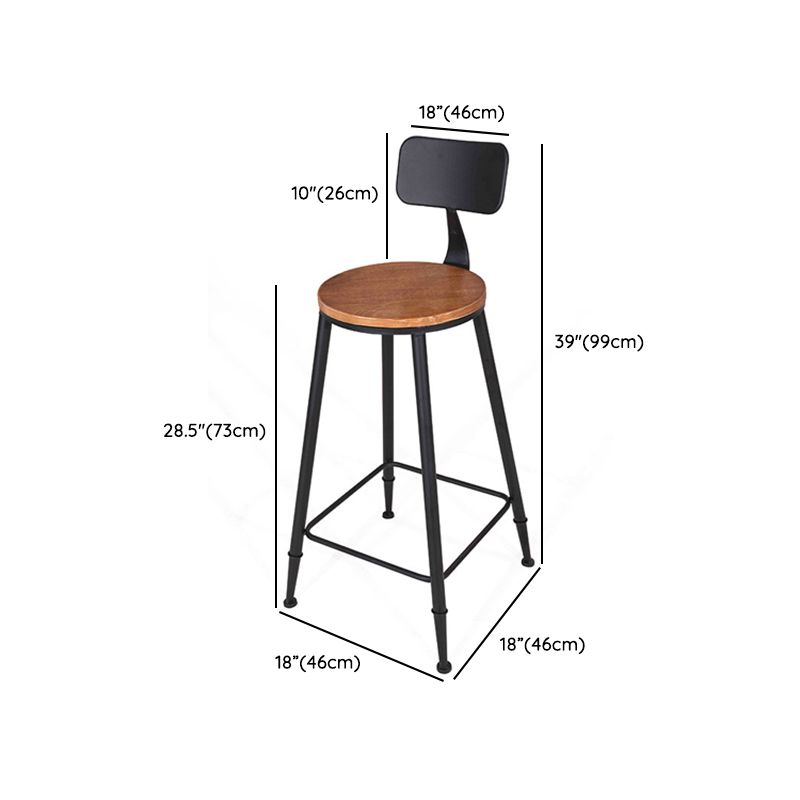 Industrial Rectangle Pub Table Set 1/4/6/7 Pieces Solid Wood Bar Set for Indoor