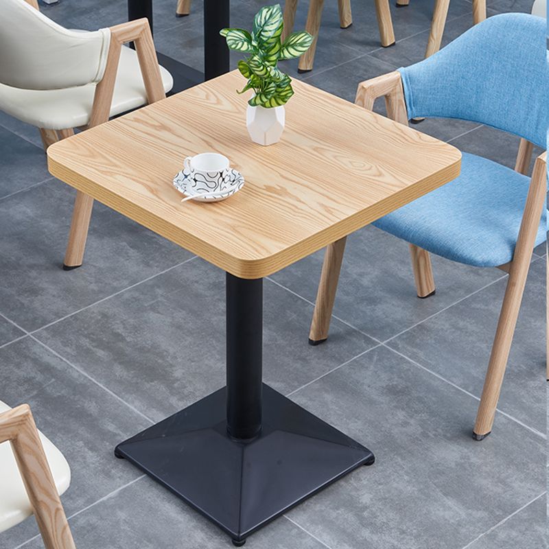 29.53" Tall Contemporary Style Coffee Cocktail Table Metal Pedestal Coffee Table